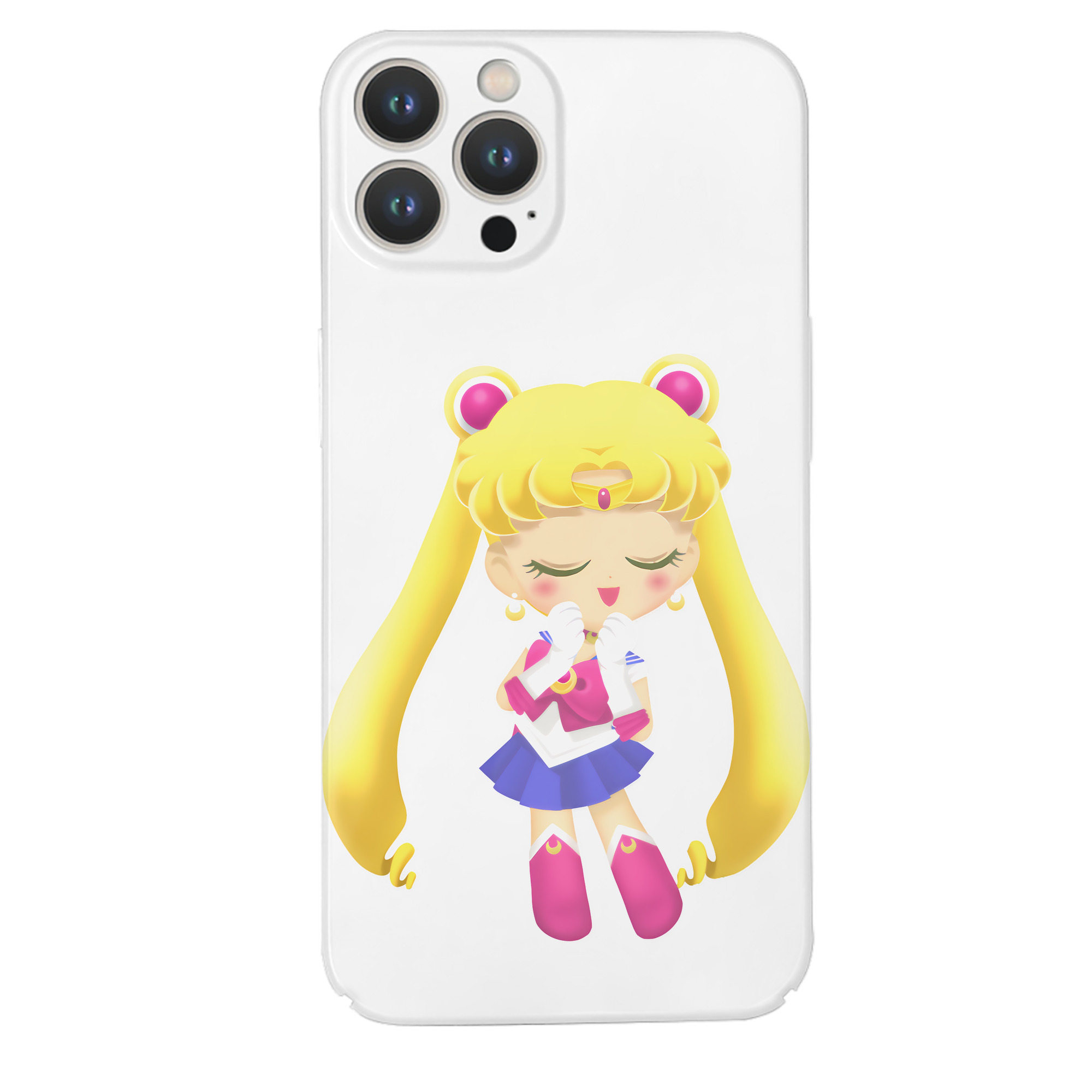 （画像用） 美少女戦士セーラームーン 月野 うさぎ つきの うさぎ Sailor Moon Tsukino Usagi 【iPhone 14シリーズ対応】ハードケース